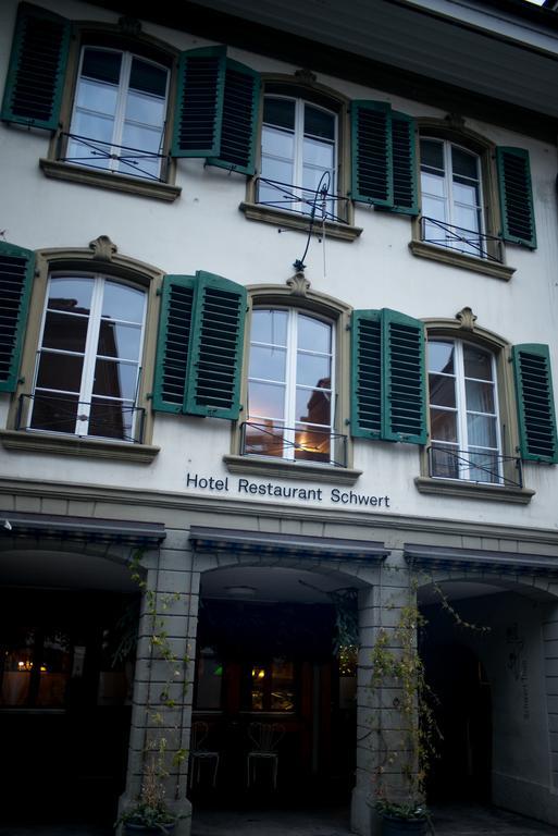 Hotel Restaurant Schwert Тун Экстерьер фото